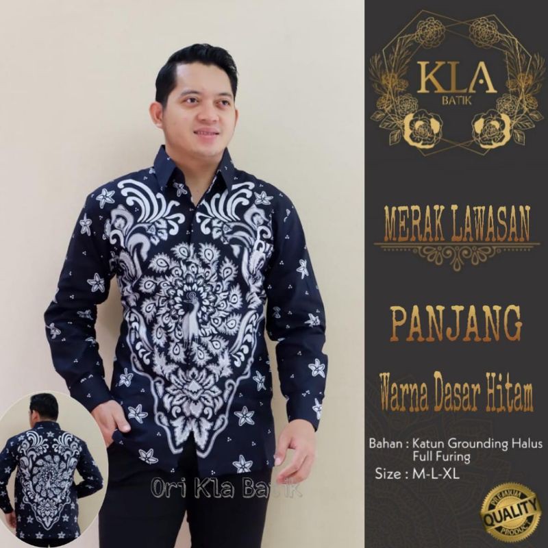 MERAL LAWASAN.Kemeja Batik Pria