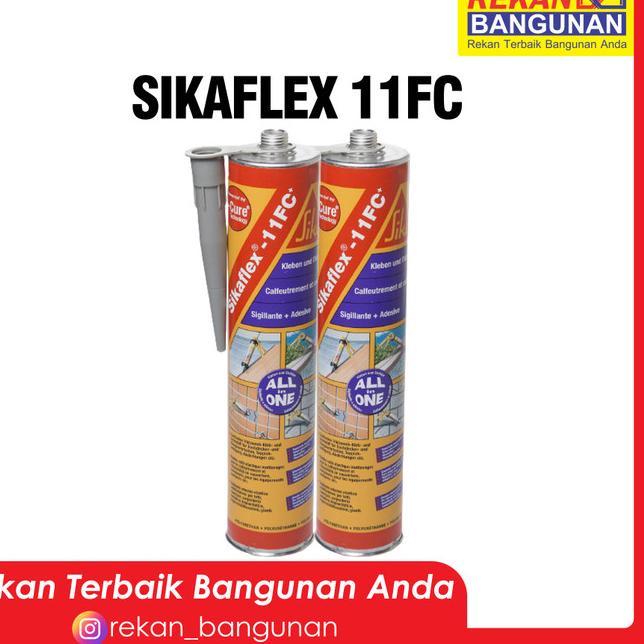 

➻ SIKAFLEX 11 FC / SIKA FLEX 11FC GREY & PUTIH TABUNG 300ML - Putih ☁