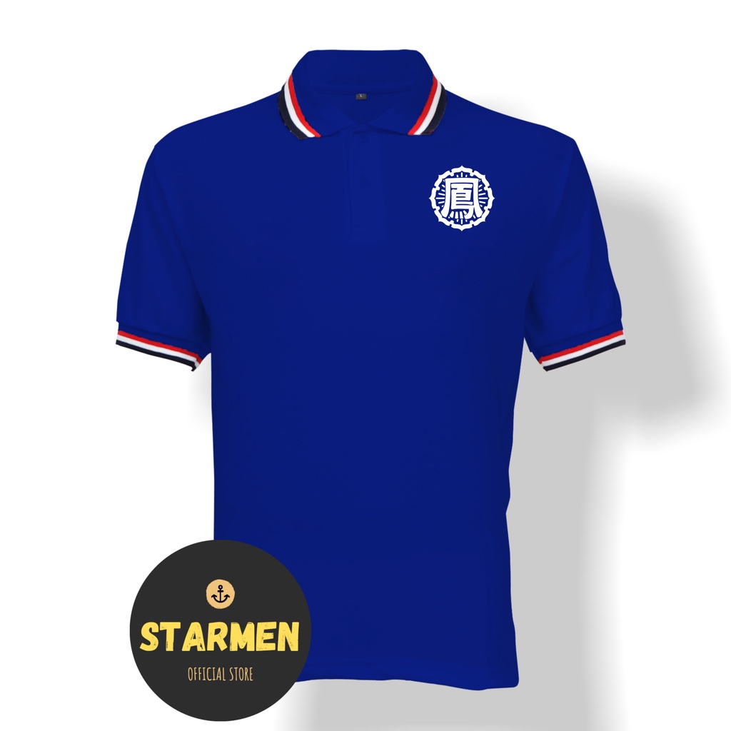 Kaos Polo Shirt Pria Kerah Logo HOUSEN