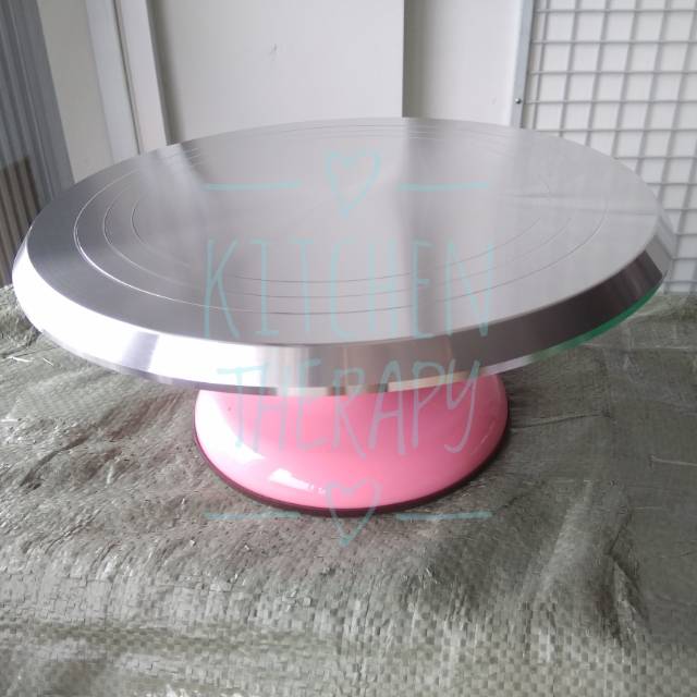  MEJA PUTAR  STAINLESS 30CM Shopee Indonesia