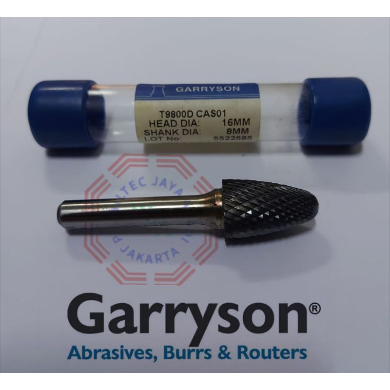 GARRYSON GT9800D Carbide Burrs Rotary Tungsten (England)