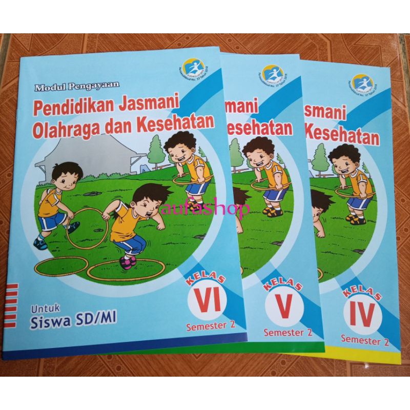 Lks PJOK kelas 4 5 6 semester 2 arya duta