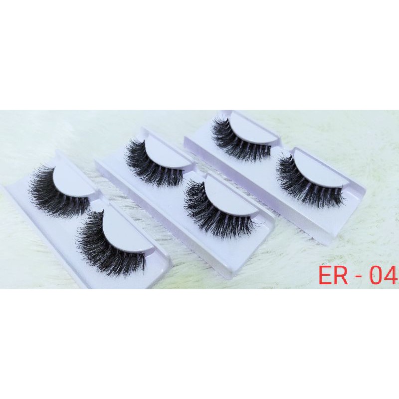 Bulu Mata Palsu 3D ER - 04 / Eyelash Extention / Bulu Mata Murah TIDAK TERMASUK COVER MIKA