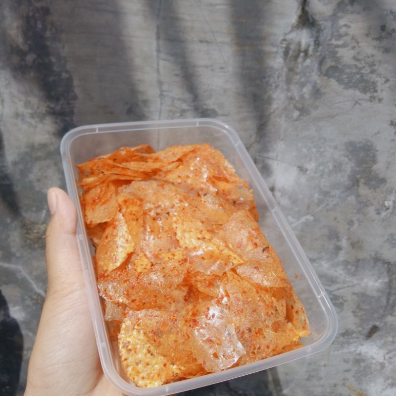 

Kripca kripik kaca box 500ml