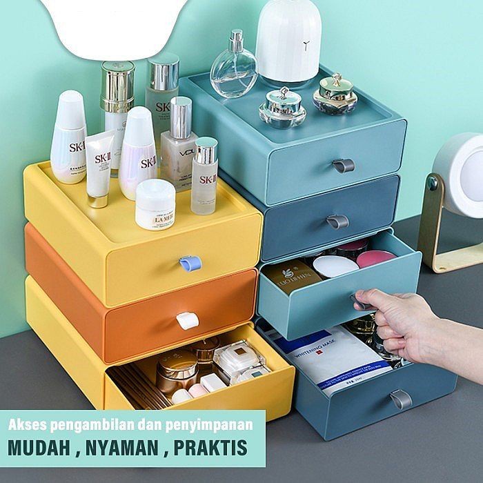 Rak Penyimpanan * Kuke Rak Kosmetik * Kotak Serbaguna * Laci Storage