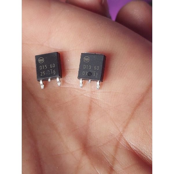 DIODA ULTRA FAST SMD 15A/10Amper 600v ORIGINAL