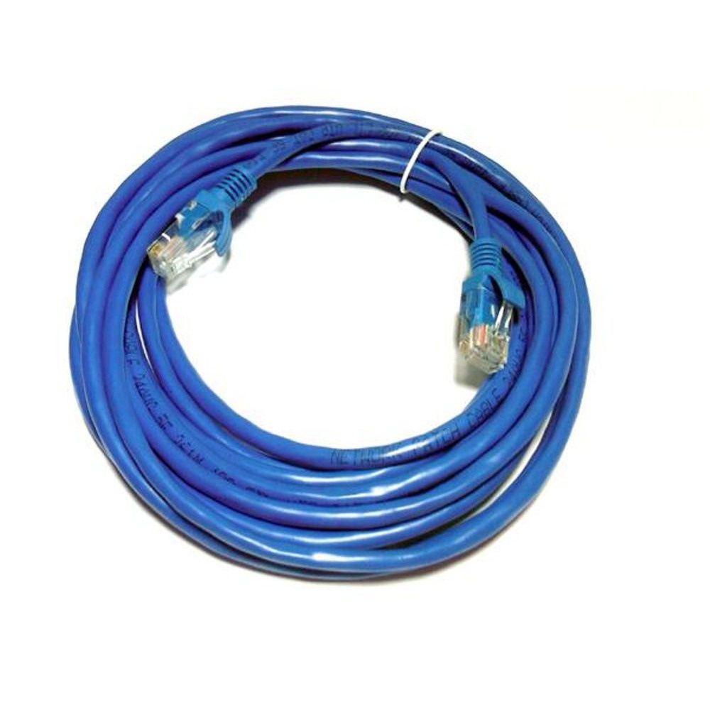 KABEL LAN 15m cat5e PATCH CORD UTP 15 meter lengkap rj45 cat5