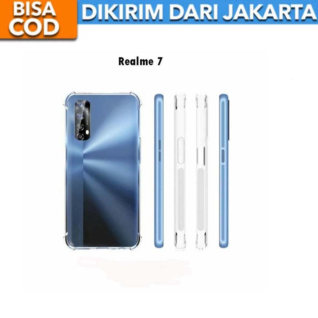 Casing Realme 7 Anti crack SoftCase