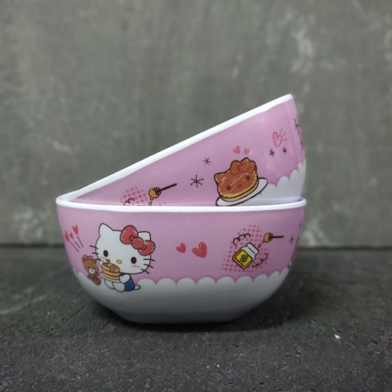 Mangkok Salad Melamin Vanda 5.5