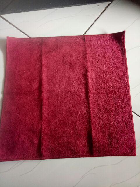 Handuk Kain Lap Microfiber Super Soft 40x40cm 320gsm Motor Mobil