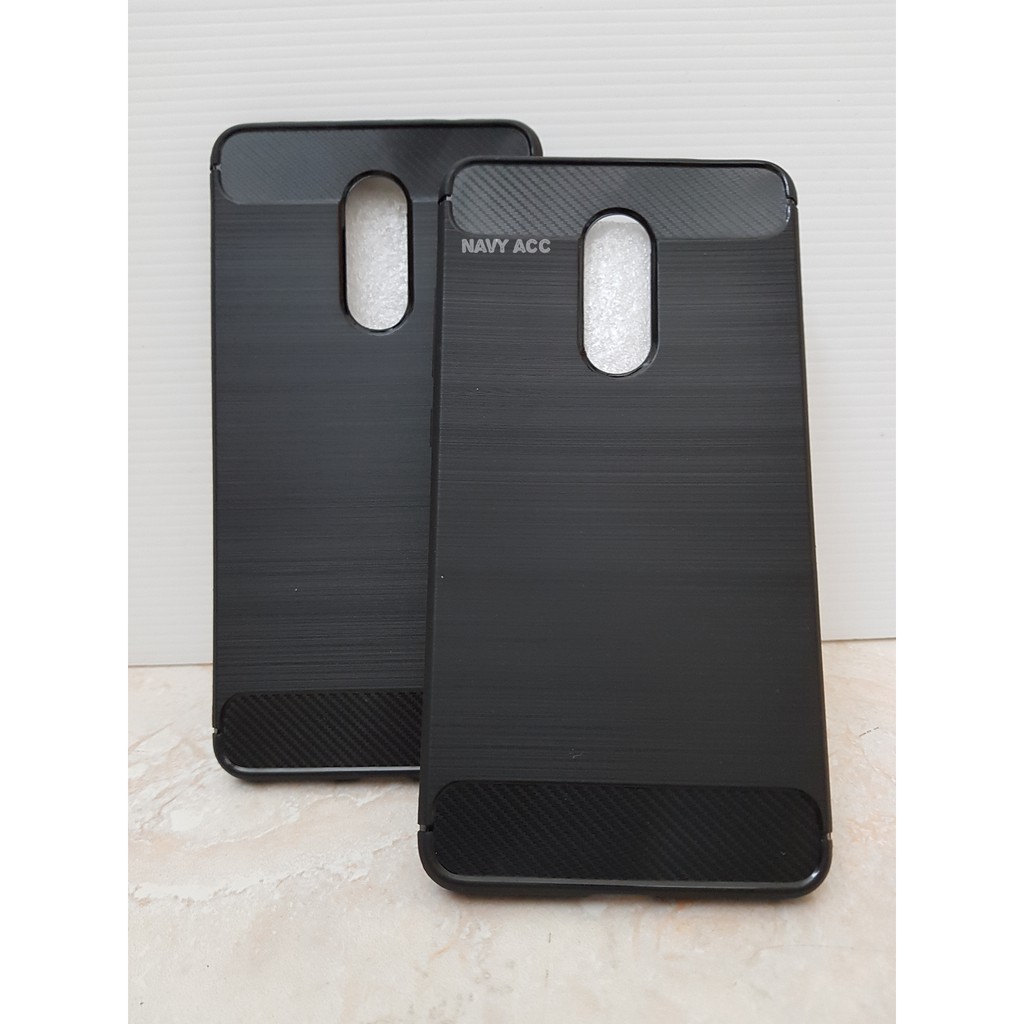 Case xiaomi Note 4x - Soft Cover Redmi Note 4X Armor Carbon