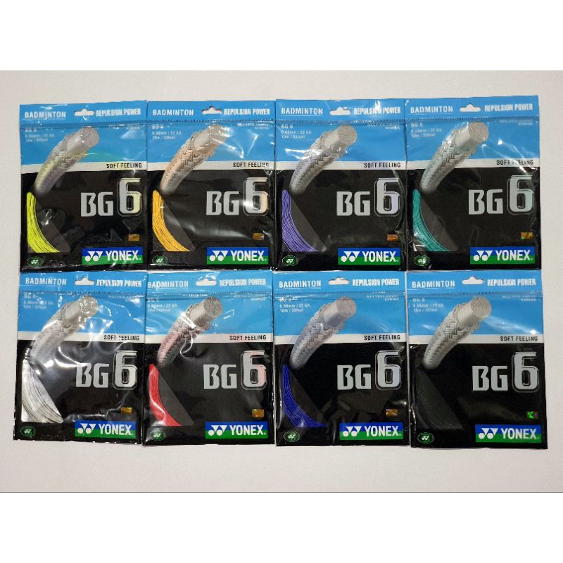 SENAR BADMINTON YONEX BG 6 CH ORIGINAL