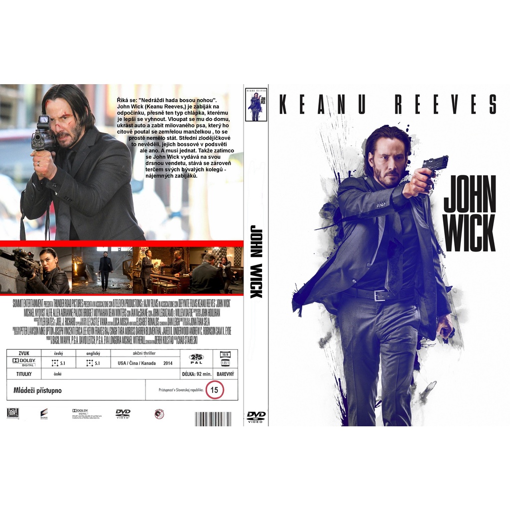 Kaset Dvd Terbaru John Wick Chapter 1