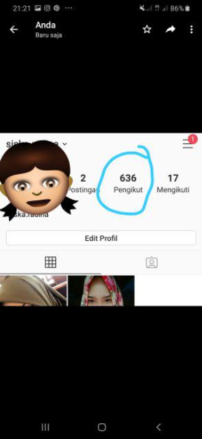 Akun Instagram Aktif