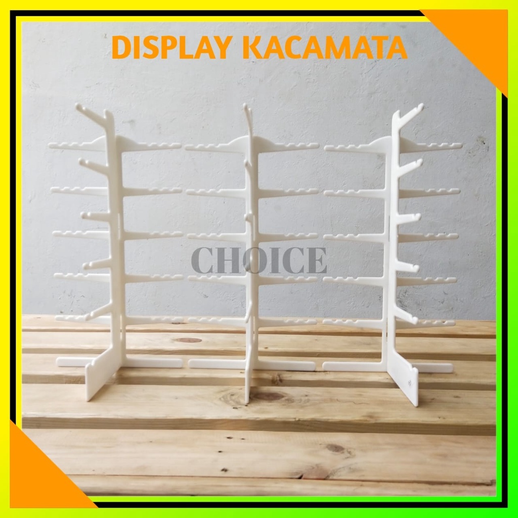 [CHOICE] DISPLAY PAJANGAN KACAMATA PLASTIK 6 SUSUN