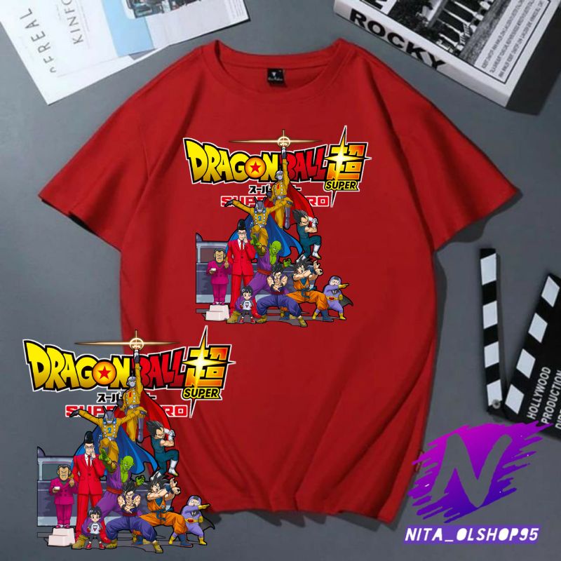 kaos anak baju anak dragon ball super hero kaos anime anak super super hero