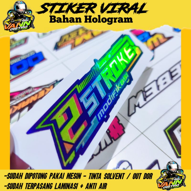 STIKER 2 STROKE MODIFIKASI