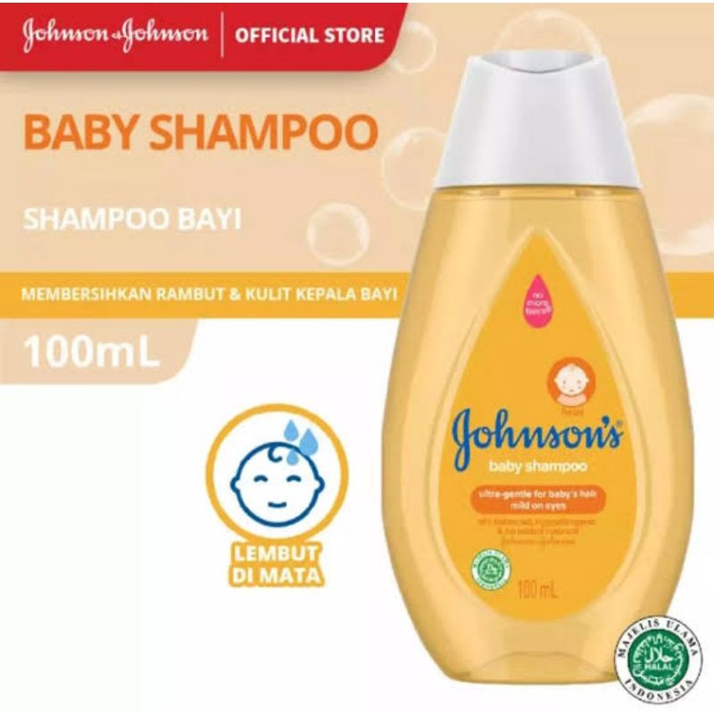 Johnson's Baby Shampoo Gold - Johnson Shampo Bayi