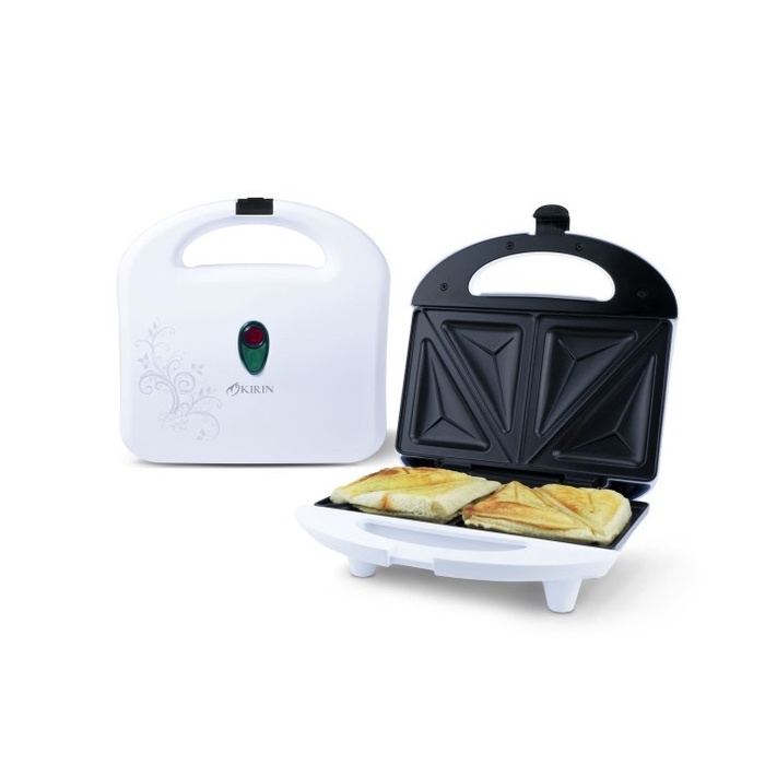 Kirin Sandwich Toaster KST-365T (Triangle) Pemanggang Roti Segitiga 2 Roti KST-365 T / KST365T / KST365 T / KST 365T / KST 365 T
