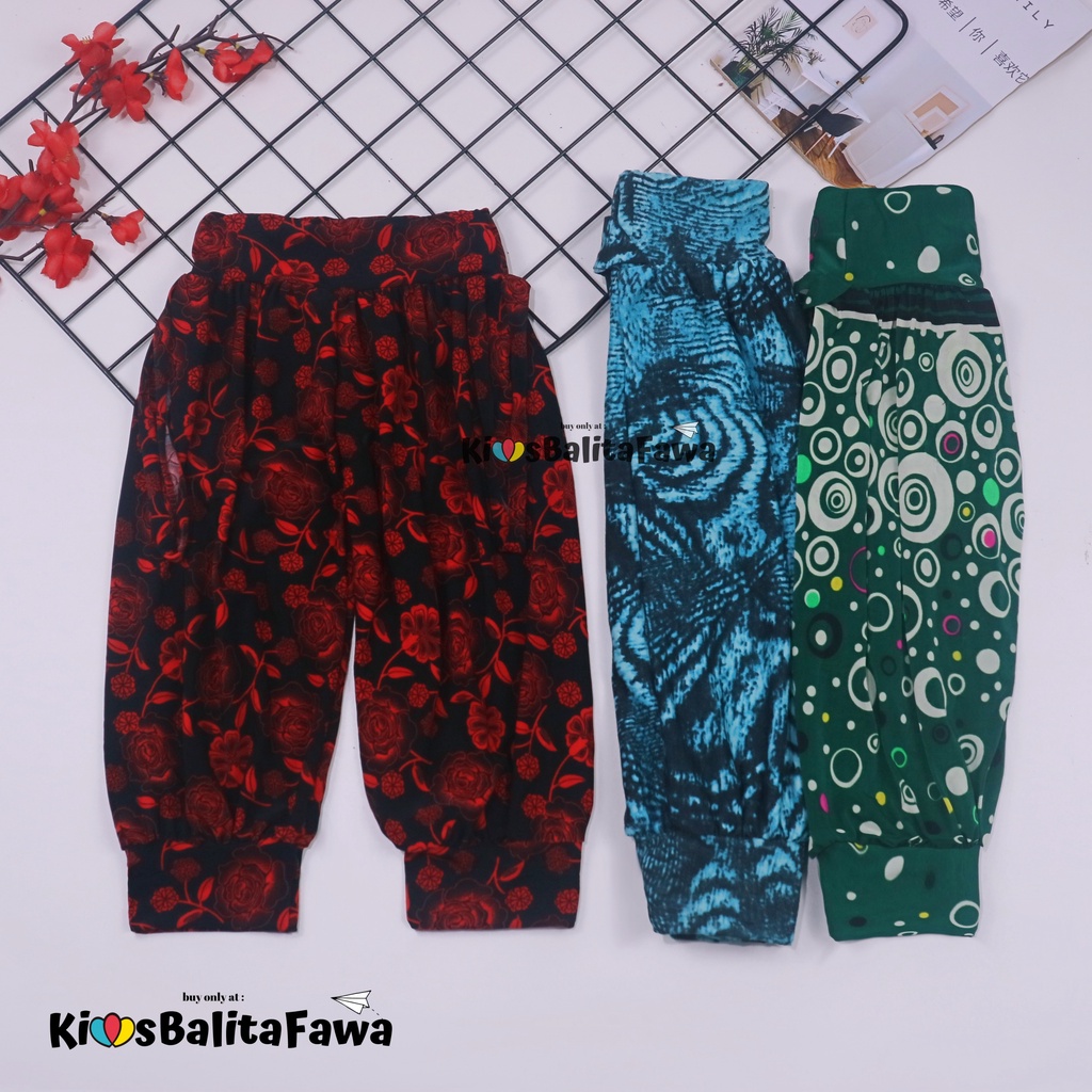 Aladin Carlissa Bayi Uk 6-12 Bulan / Pants Baby Harian Celana Anak Cewek Murah Panjang Adem Grosir