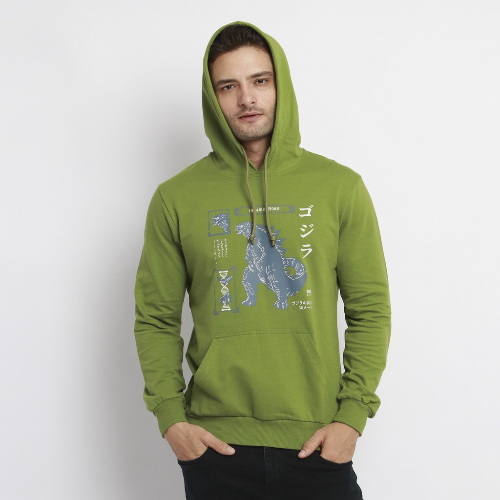 green men hoodie