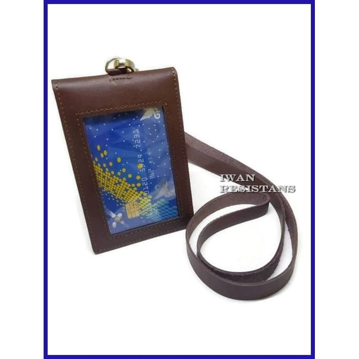 

iD card holder kulit asli,name tag kulit asli