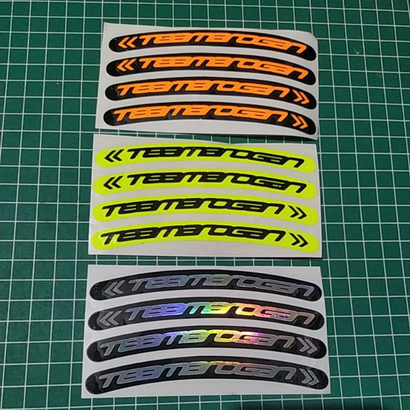 sticker velg list velg team arogan sticker velg bukan oz