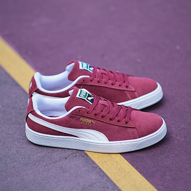 puma classic maroon