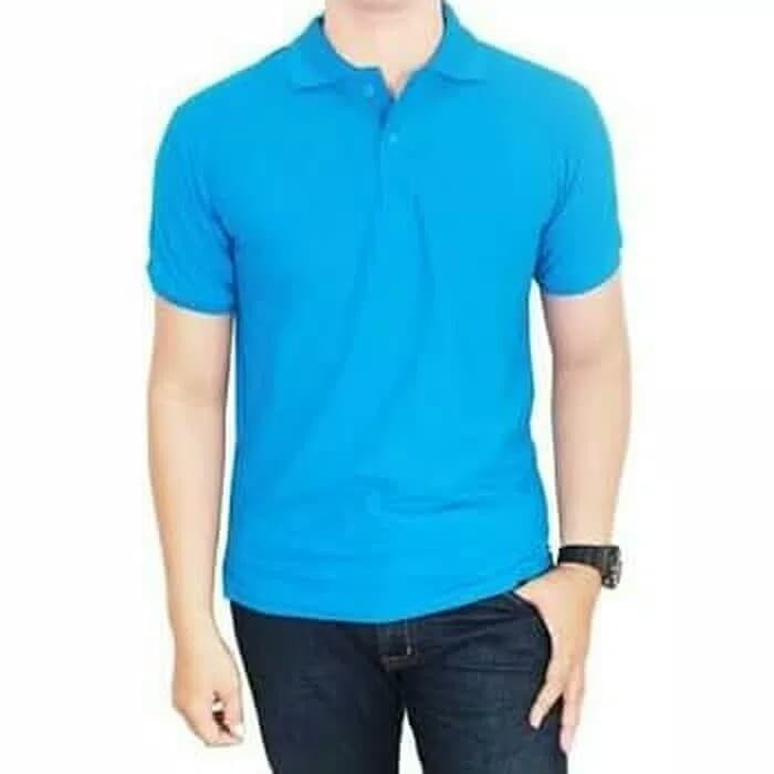 POLO SHIRT PRIA baju kaos kerah polos / kaos berkerah bahan katun lacos murah-TURKISH - Polo Shirt