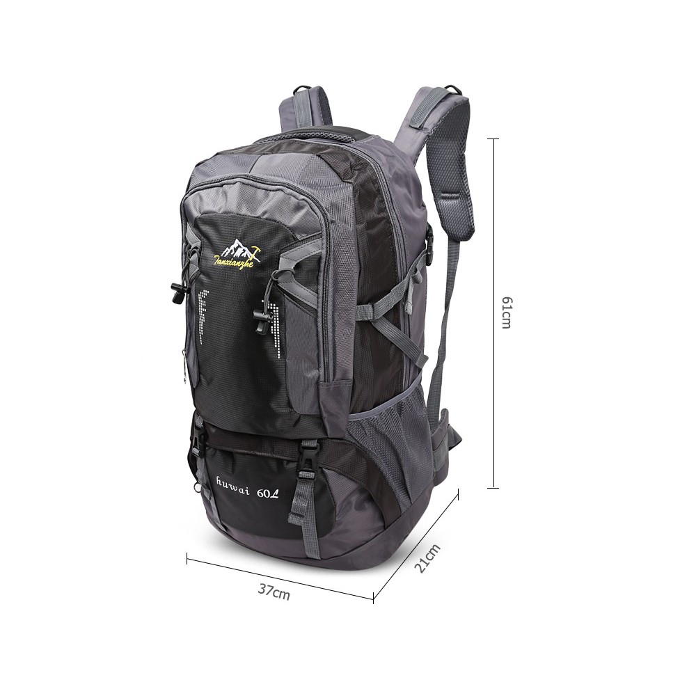 IKILOSHOP Hujianfeng 60L Tas Ransel Gunung Backpack Hiking Big Capacity Travel Camping Outdoor