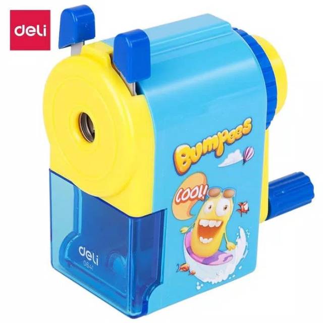 

Deli School Rotary Sharperner / Rautan Meja / Rotary Pencil Sharperner