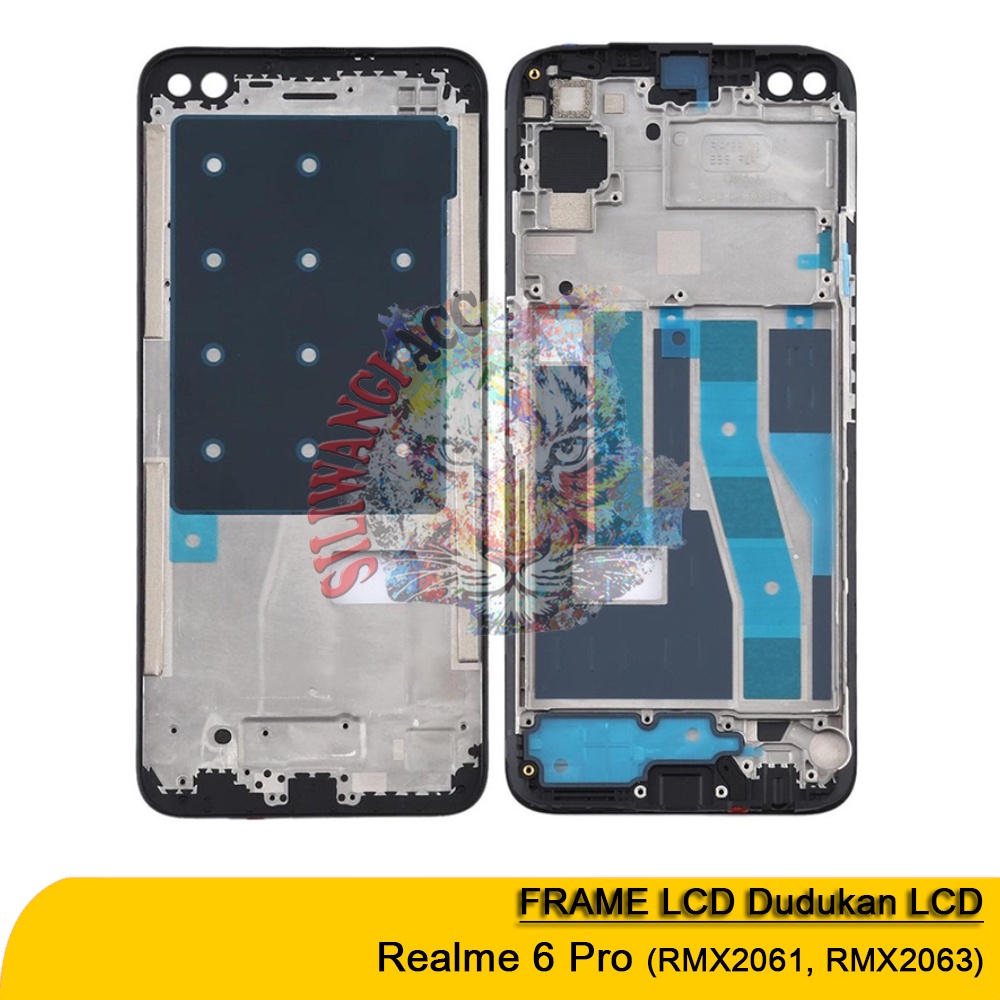 Frame LCD Dudukan Tatakan LCD Realme 6 Pro RMX2061 RMX2063