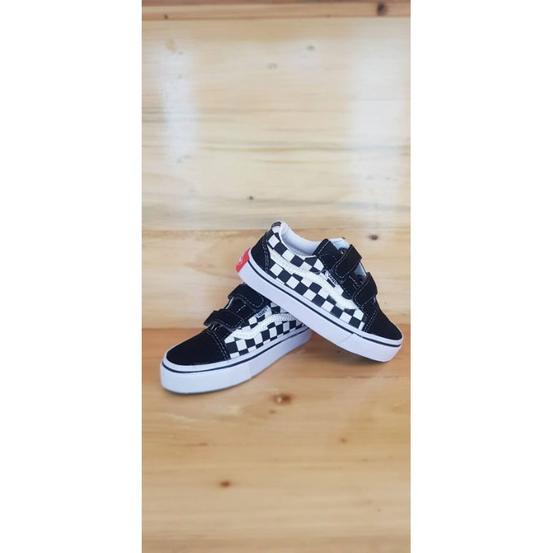 SEPATU KIDS ANAK VANS OLD SKOOL CHECKERBOARD SIZE 16-35