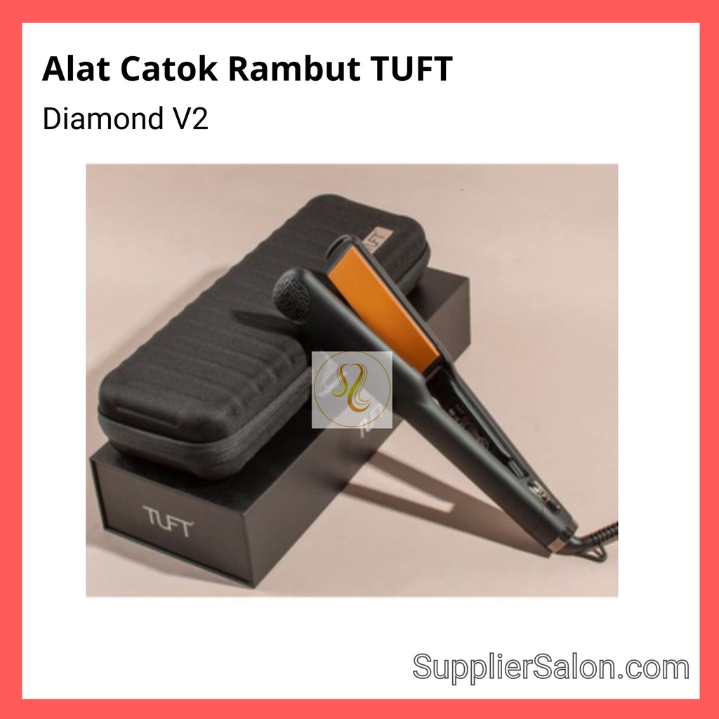 Alat Catok Rambut Tuft V2 Diamond 2inch