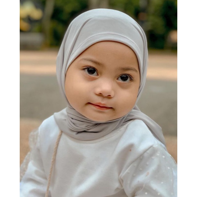 Hijab Anak Pashmina 0-6 Tahun / Jilbab nyaman murah adem kerudung kualitas PREMIUM