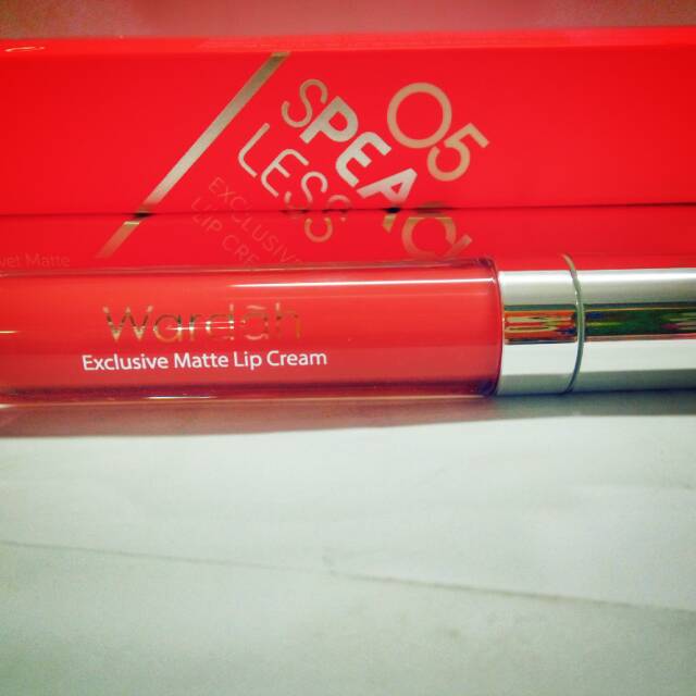 Wardah Exclusive Matte Lip Cream no 5 (Speachless)