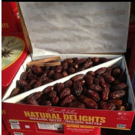 

Kurma Medjool Natural Delights California USA Premium 5Kg