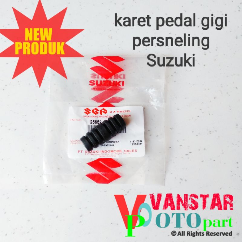 karet pedal presneling gigi satria 2 tak satria Fu rc 100 smash original