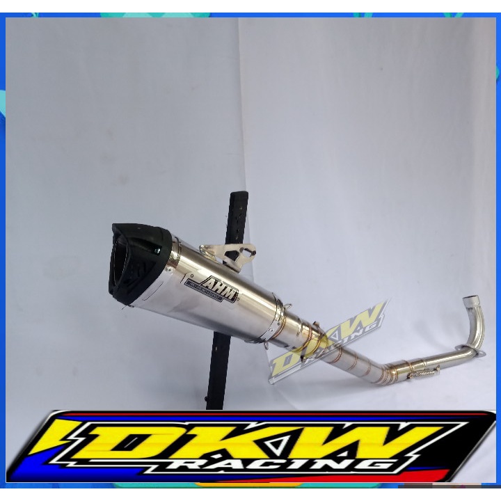 Knalpot Racing AHM Underbond Jupiter Vega Supra Blade Revo Smash Shogun Grand Legenda dll-2
