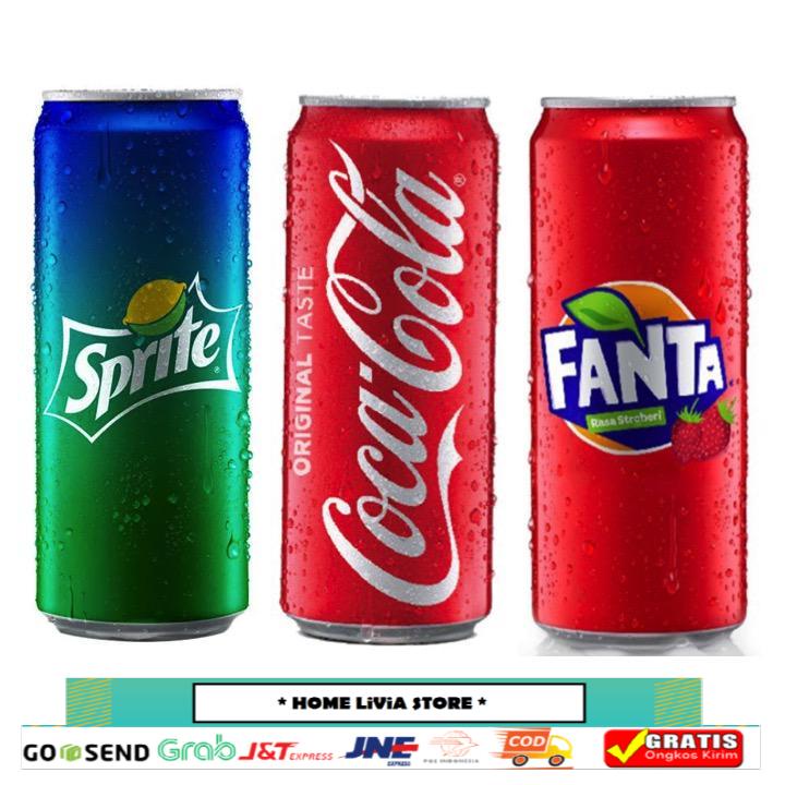 

Coca-Cola Sleek Can 330 ml + Sprite Sleek Can 330 ml + Fanta Strawberry Sleek Can 330 ml