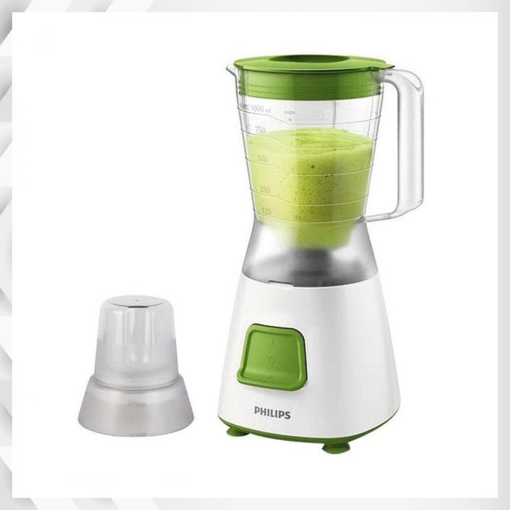 Philips Blender Plastik 125l Hr2057 Green Hr 2057 Garansi Resmi