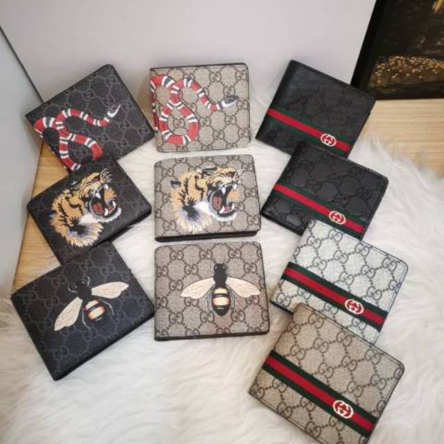 Balazo grosir DOMPET LIPAT COWOK SEMIPREMIUM/ Dompet gucci pendek