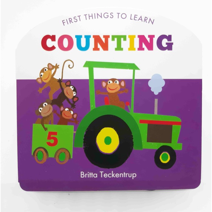 CURVED BOOKS: COUNTING CHILDREN KIDS BOOK BELAJAR BERHITUNG ENGLISH BOOK BUKU ANAK-ANAK
