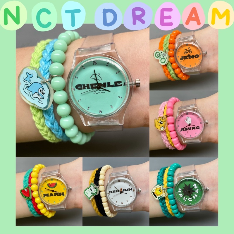 Jam Tangan NCT dream name edition / Gelang NCT / Gelang nct Dream