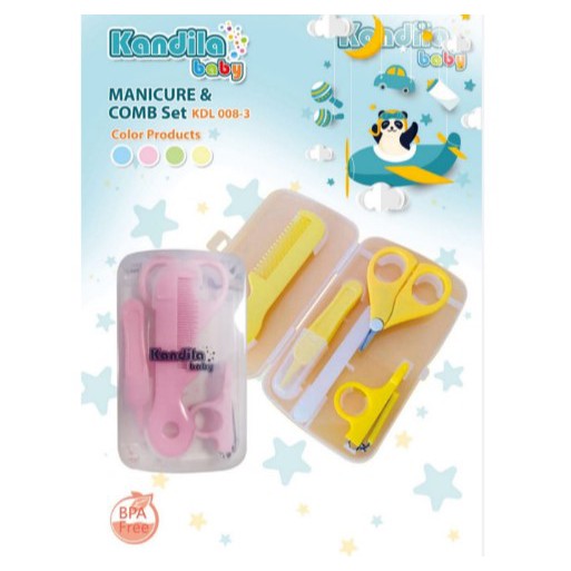 Kandila Baby Manicure Comb Set KDL008-3