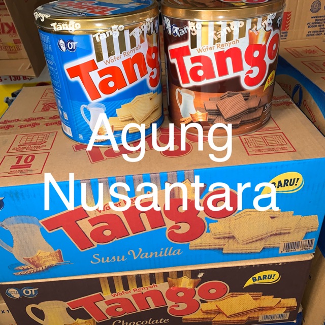 

Biskuit kaleng Tango Wafer