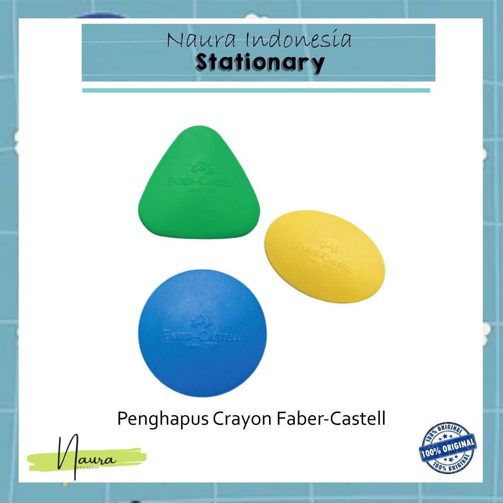 

PENGHAPUS CRAYON FABER CASTELL | PENGHAPUN KRAYON | PENGHAPUS