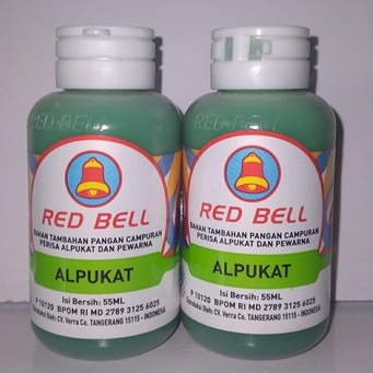 

Red Bell Pasta Alpukat 55ml RedBell Perisa Alpukat dan Pewarna Makanan