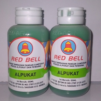 

Red Bell Pasta Alpukat 55ml RedBell Perisa Alpukat dan Pewarna Makanan