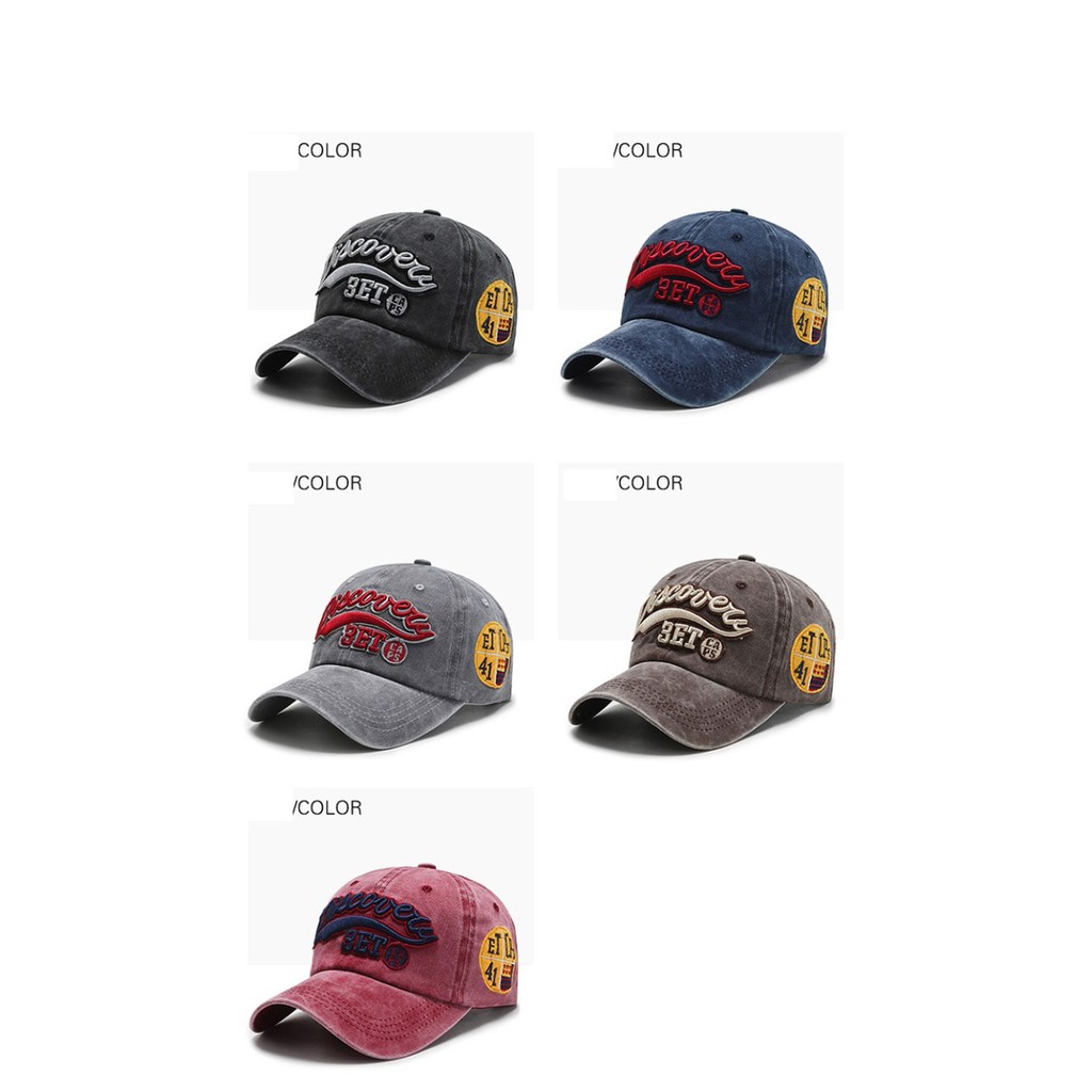 1001 IMPORT TOPI BASEBALL DISCOVERY !!! - 5 VARIASI